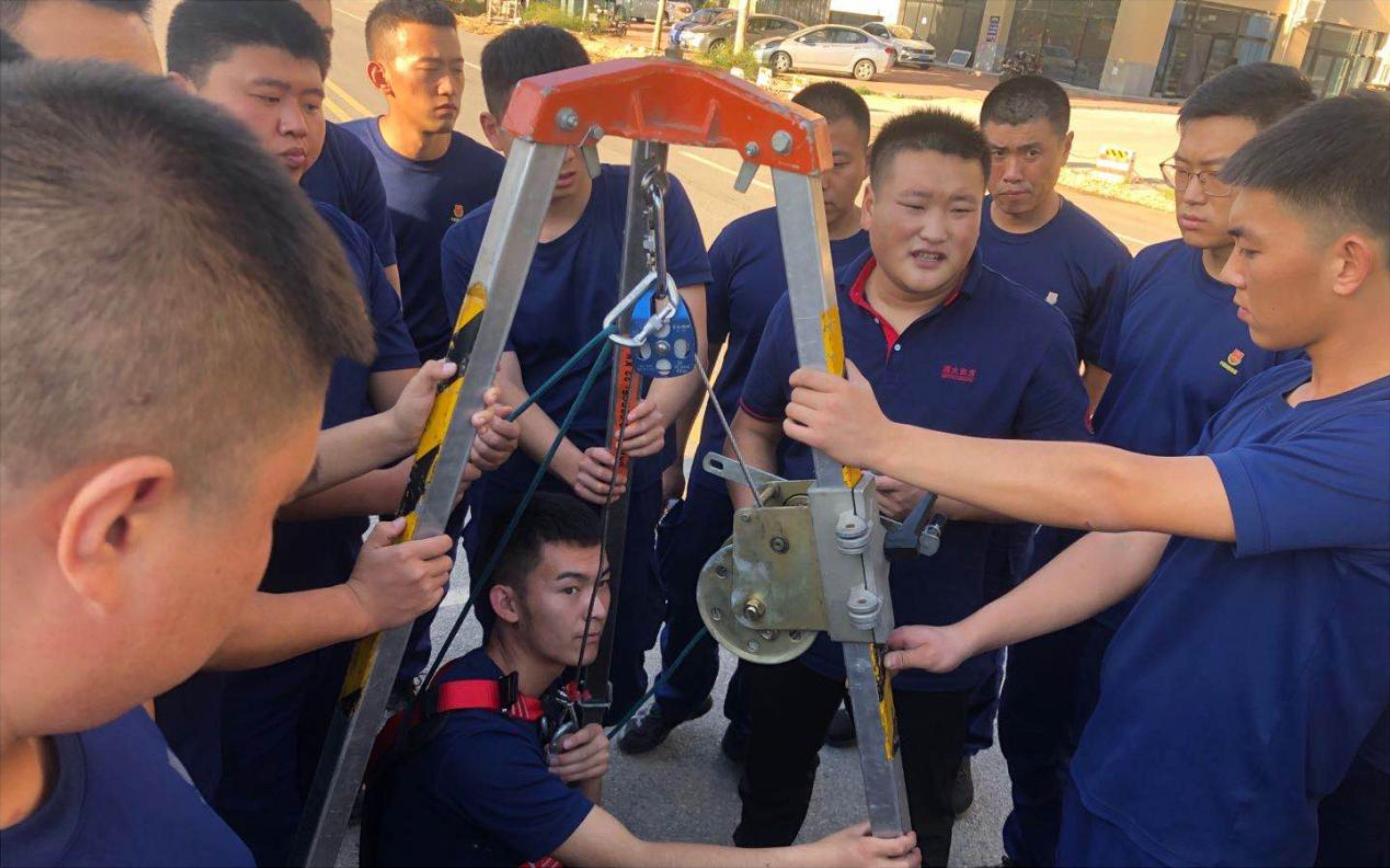 政府专职消防队培训
